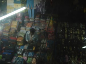 view from outside my hotel window - 12-hr shoe stall